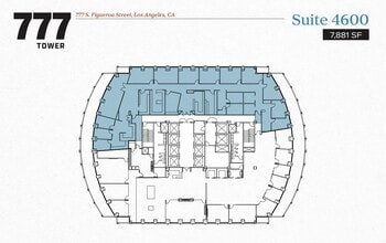777 S Figueroa St, Los Angeles, CA à louer Plan d’étage– Image 1 sur 1