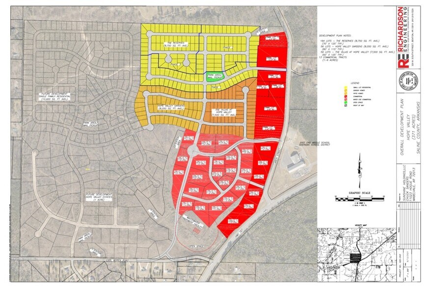 US 167 & Arch Street Pike, Hensley, AR à vendre - Plan cadastral – Image 2 sur 32