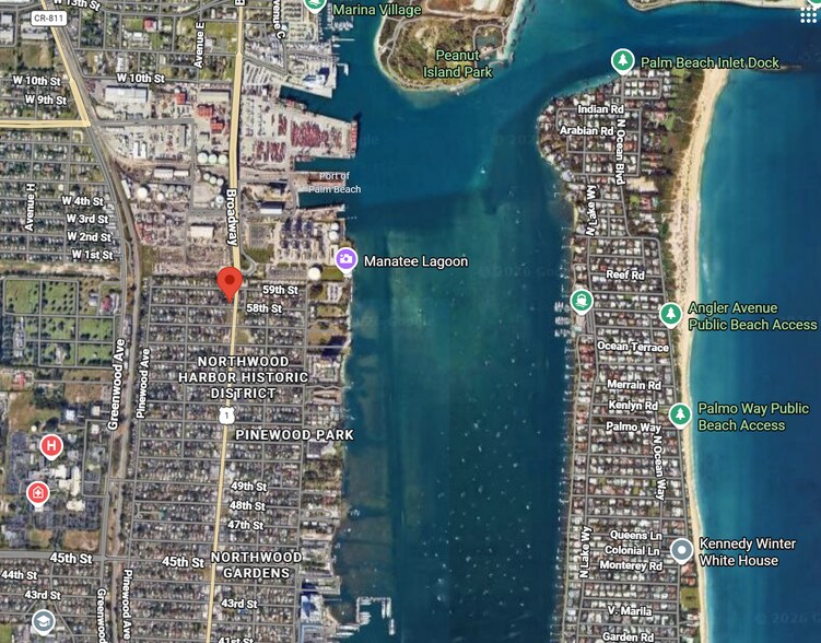 5901 Broadway, West Palm Beach, FL à vendre - Aérien – Image 2 sur 6