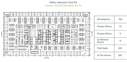 55 Water St, New York, NY à louer Plan d’étage– Image 1 sur 2