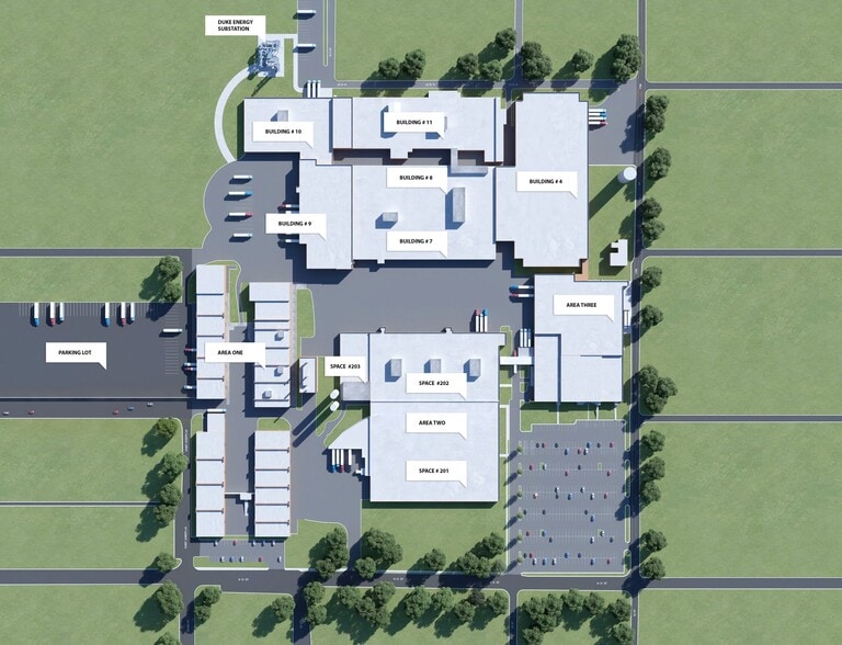 Central Carolina Industrial Park portefeuille de 4 biens à vendre sur LoopNet.fr - Plan de site – Image 2 sur 9