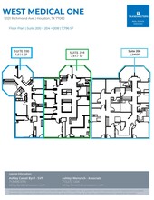 12121 Richmond Ave, Houston, TX à louer Plan d’étage– Image 1 sur 2