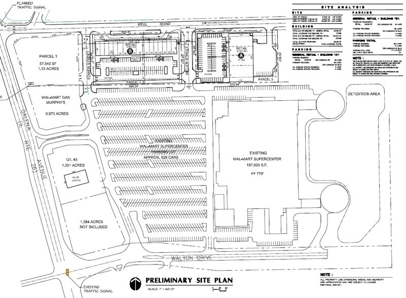 1600-1630 Miller Rd, Dixon, IL à louer - Plan de site – Image 2 sur 4