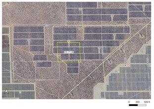 NA NA, Rosamond, CA - VUE AÉRIENNE  vue de carte