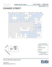 21600 Oxnard St, Woodland Hills, CA à louer Plan d’étage– Image 1 sur 1