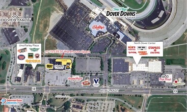 1165A N DuPont Hwy, Dover, DE - VUE AÉRIENNE  vue de carte
