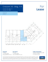 1304 Langham Creek Dr, Houston, TX à louer Plan d’étage– Image 1 sur 1