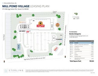 Plus de détails pour 380 Egg Harbor Rd, Sewell, NJ - Local commercial à louer