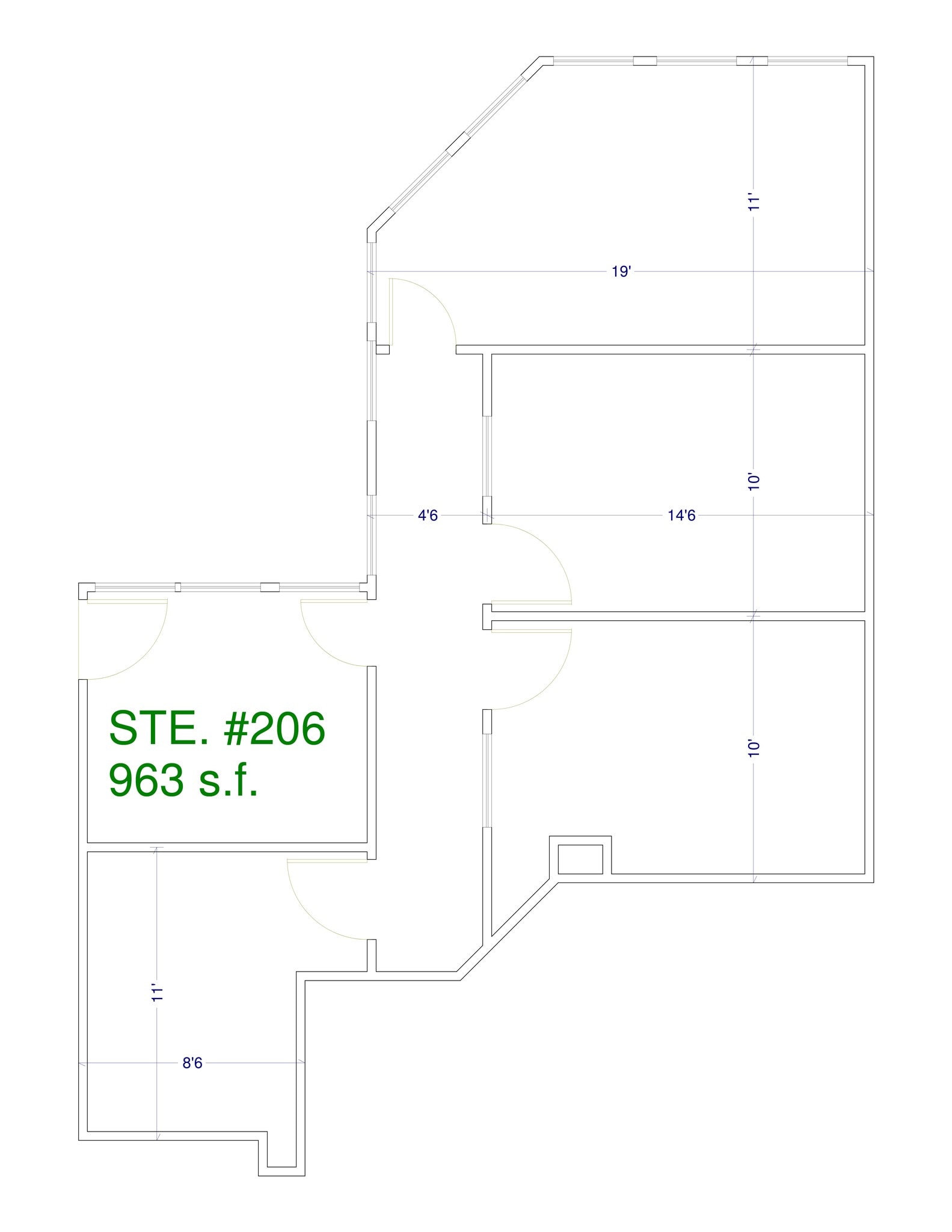 16430 Ventura Blvd, Encino, CA à louer Plan de site– Image 1 sur 2