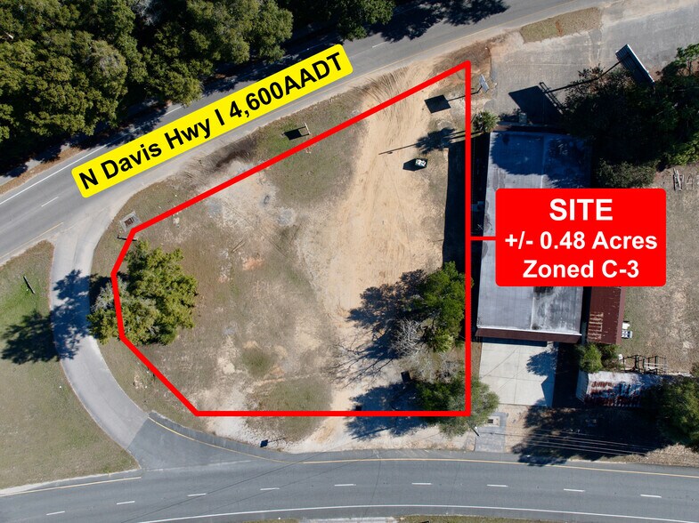 3499 Davis Hwy, Pensacola, FL à vendre - Aérien – Image 2 sur 9