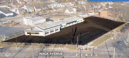 17761 Mack Ave, Detroit, MI - VUE AÉRIENNE  vue de carte - Image1