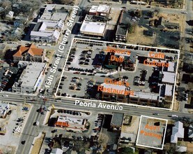 1330-1336 E 15th St, Tulsa, OK - Vue aérienne vue de carte