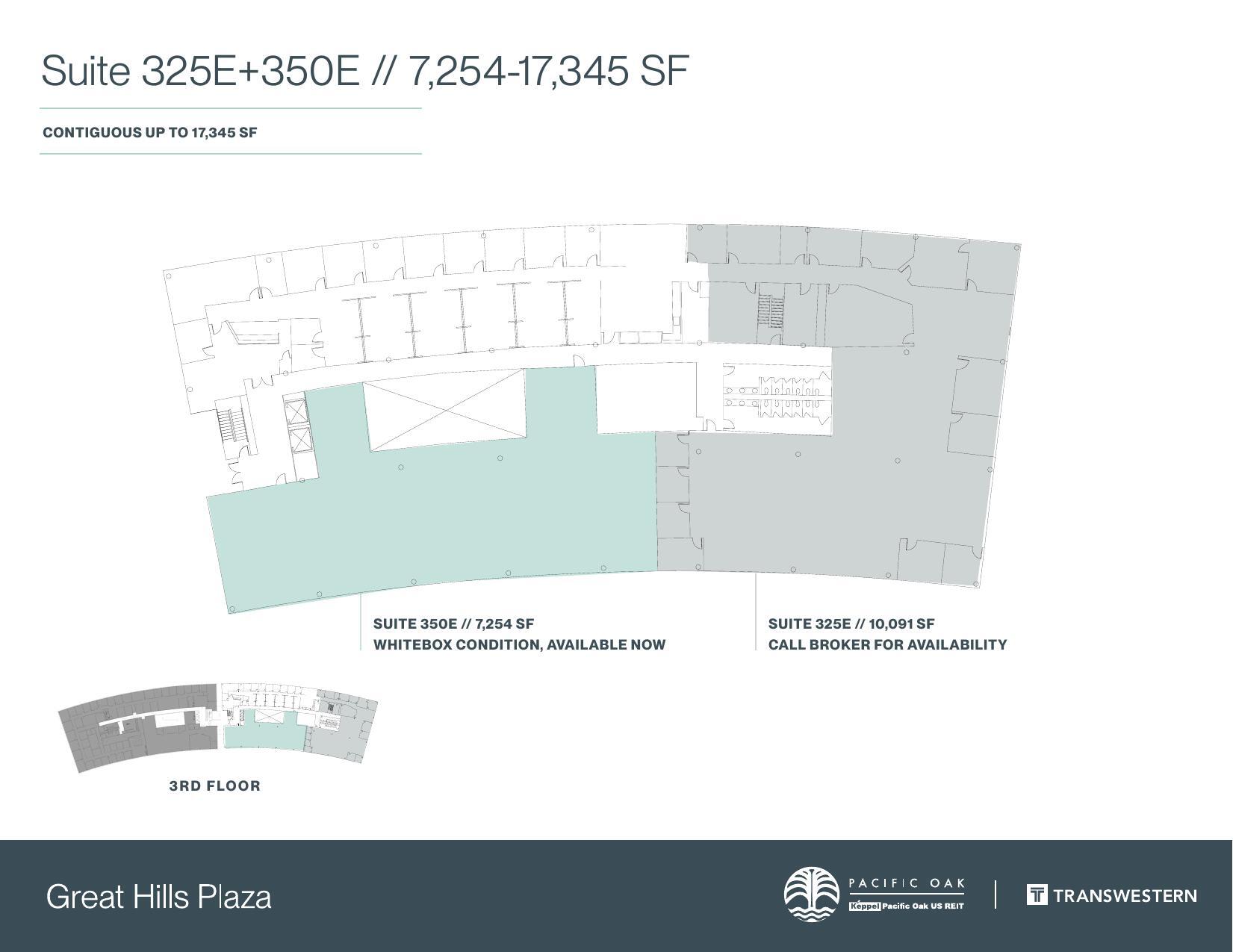 9600 Great Hills Trl, Austin, TX à louer Plan d’étage– Image 1 sur 1