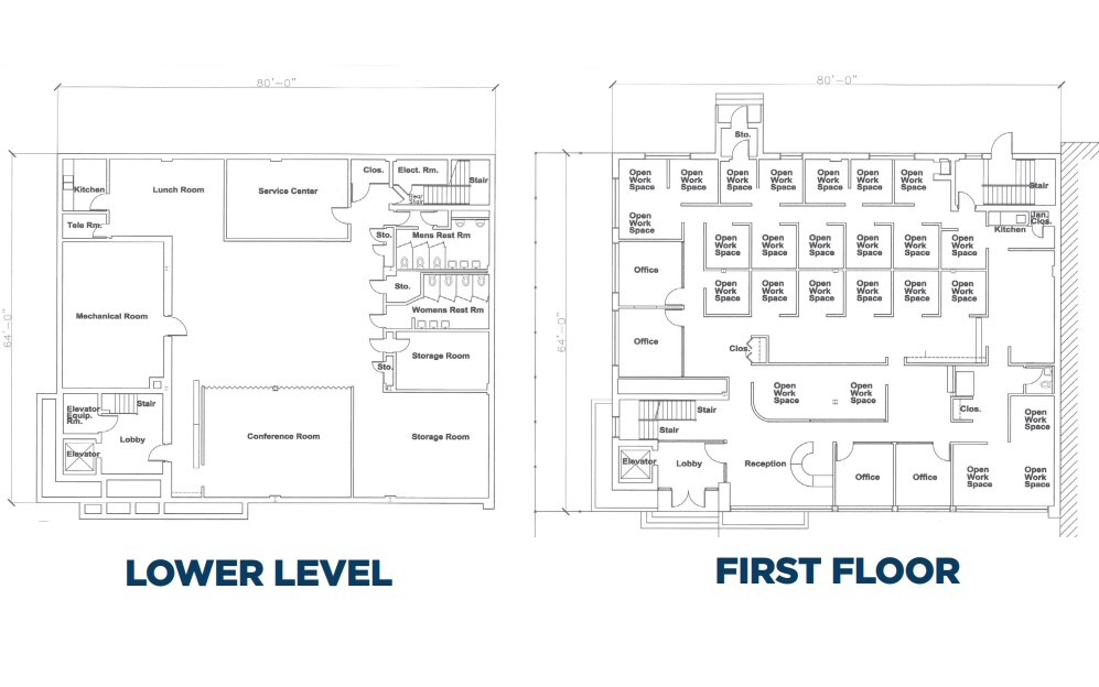 2930 Euclid Ave, Cleveland, OH à louer Plan d’étage– Image 1 sur 1