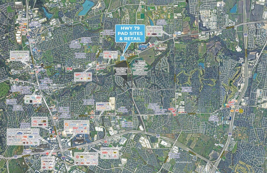 2700 E Palm Valley Blvd, Round Rock, TX à louer - Aérien – Image 3 sur 4