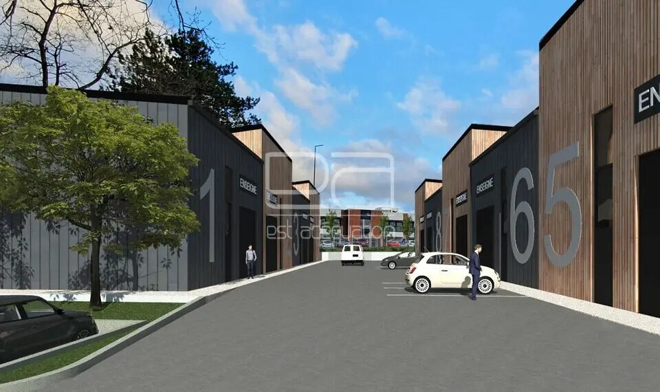 Local d’activités dans Laxou à louer - Photo de l’immeuble – Image 2 sur 8