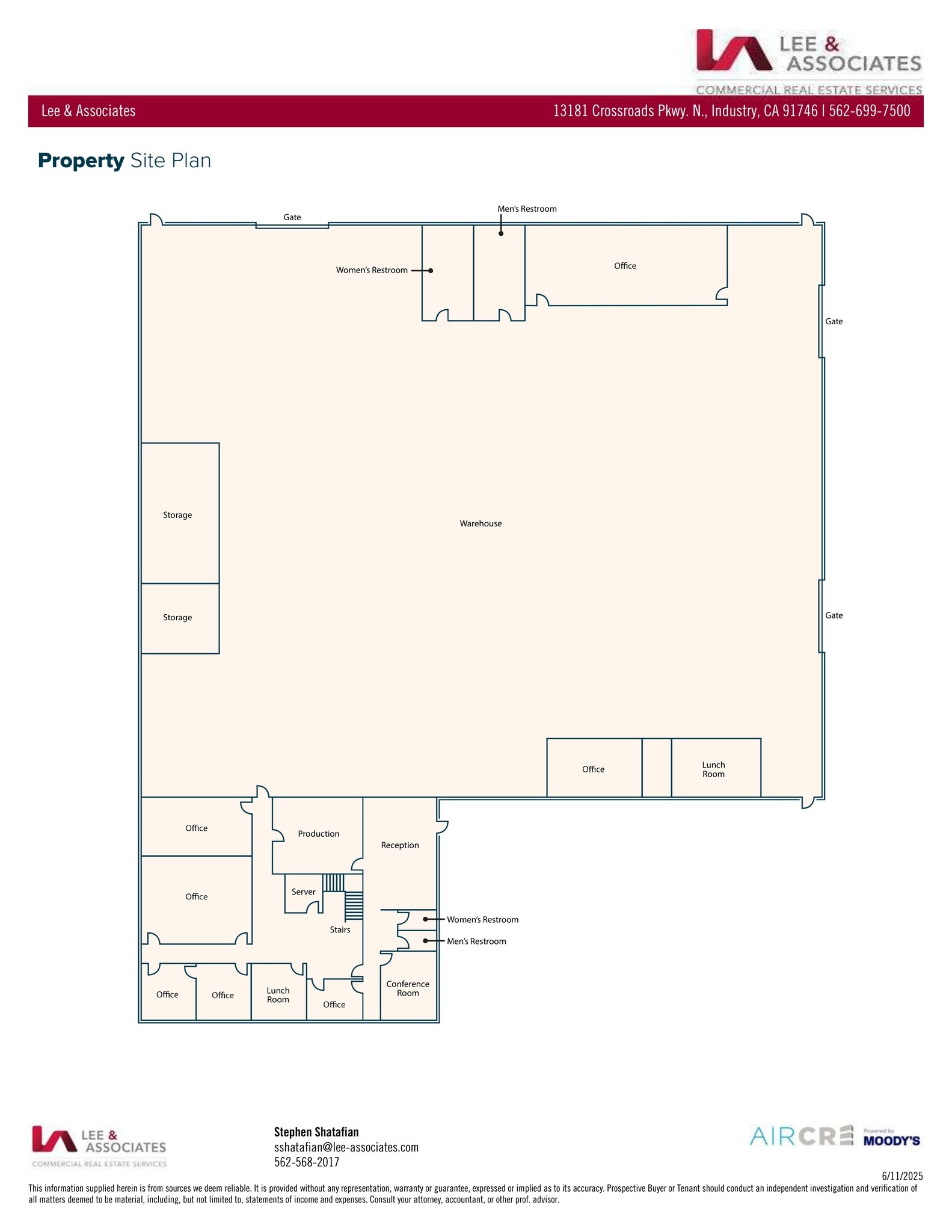 1500 W McKinley St, Azusa, CA à louer Plan de site– Image 1 sur 2