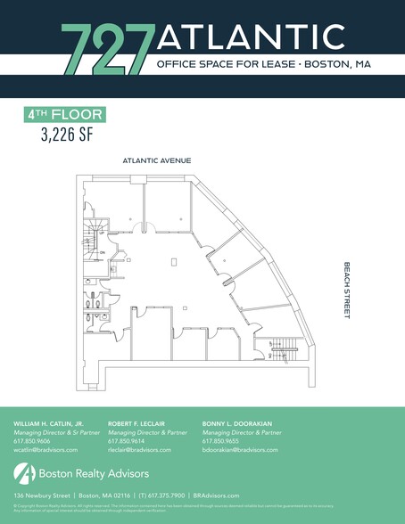 727 Atlantic Ave, Boston, MA à louer - Plan de site – Image 1 sur 9