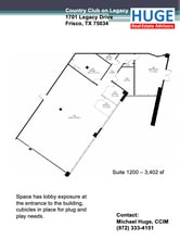 1701 Legacy Dr, Frisco, TX à louer Plan d’étage– Image 1 sur 1