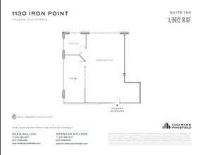 1130 Iron Point Rd, Folsom, CA à louer Plan d’étage– Image 1 sur 1
