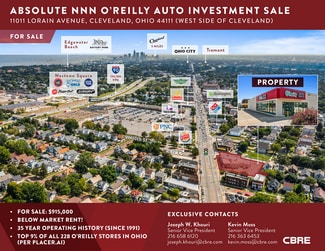Plus de détails pour 11011 Lorain Ave, Cleveland, OH - Local commercial à vendre