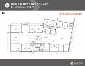 3201-3229 S Brentwood Blvd, Webster Groves, MO à louer Plan d’étage– Image 1 sur 1