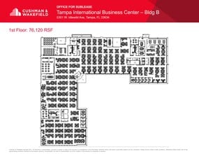 5301 W Idlewild Ave, Tampa, FL à louer Plan de site– Image 1 sur 1