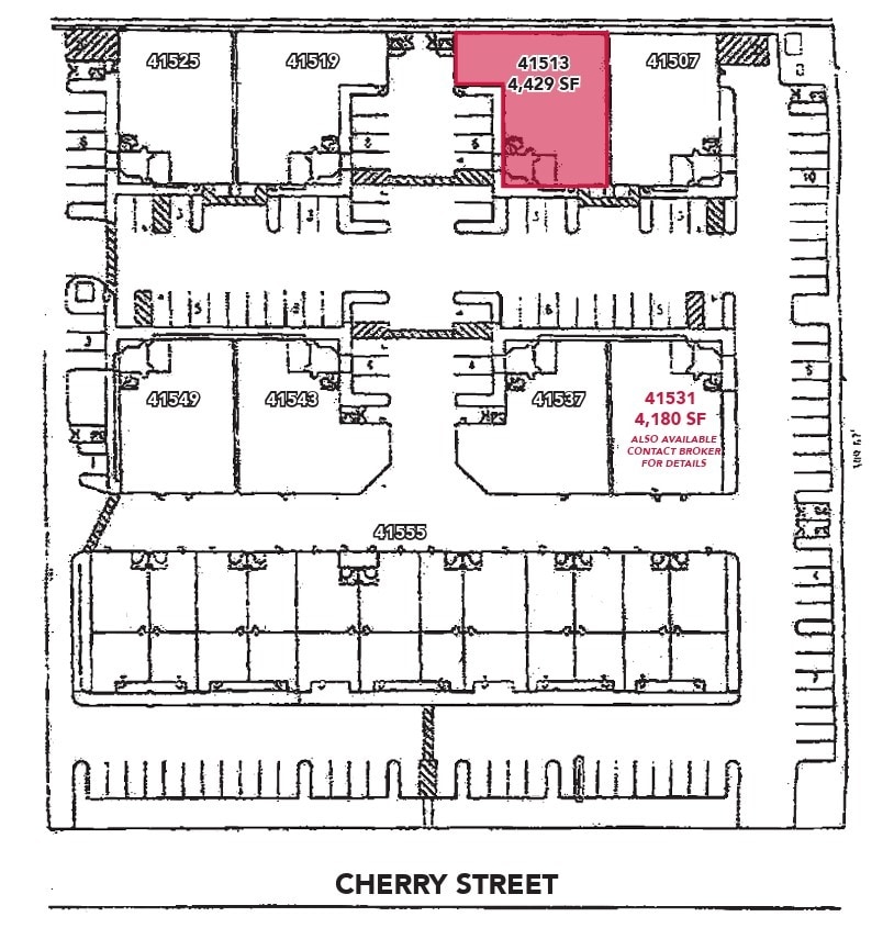 41543 Cherry St, Murrieta, CA à louer Plan d’étage– Image 1 sur 1