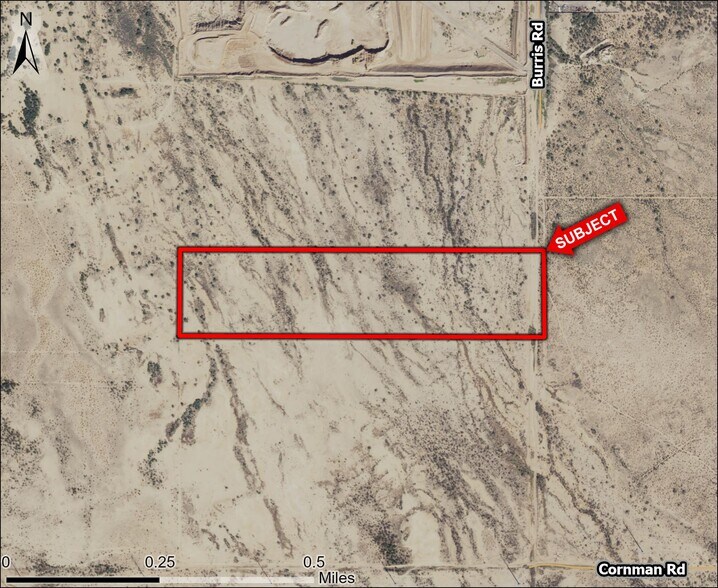 N of NWC Burris Road and Cornman Road, Casa Grande, AZ à vendre - Photo de l’immeuble – Image 2 sur 3