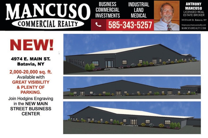 4974 E Main Street Rd, Batavia, NY à louer - Photo de l’immeuble – Image 2 sur 5