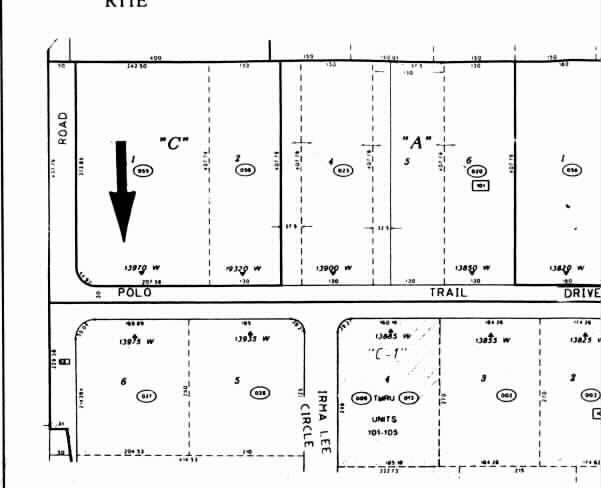 13970 W Polo Trail Dr, Lake Forest, IL à louer - Plan cadastral – Image 2 sur 5