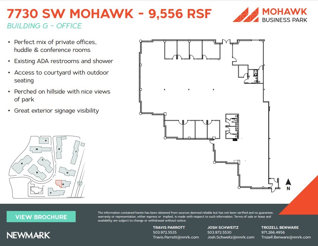 7600-7646 SW Mohawk St, Tualatin, OR à louer Plan d’étage– Image 1 sur 1