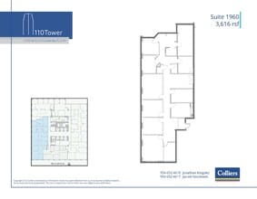 110 SE 6th St, Fort Lauderdale, FL à louer Plan d’étage– Image 1 sur 2