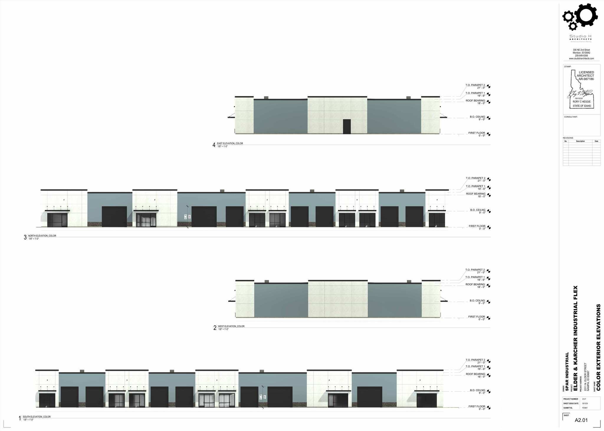 2211 N. Elder St., Nampa, ID à louer Plan de site– Image 1 sur 2