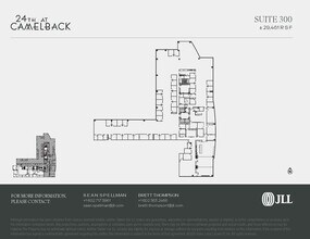 2375 E Camelback Rd, Phoenix, AZ à louer Plan d’étage– Image 1 sur 1
