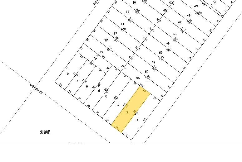 105 Wilson Ave, Brooklyn, NY à vendre - Plan cadastral – Image 2 sur 3