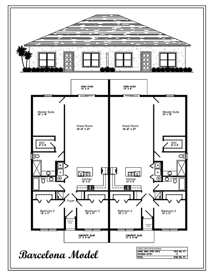 Plan d’étage type