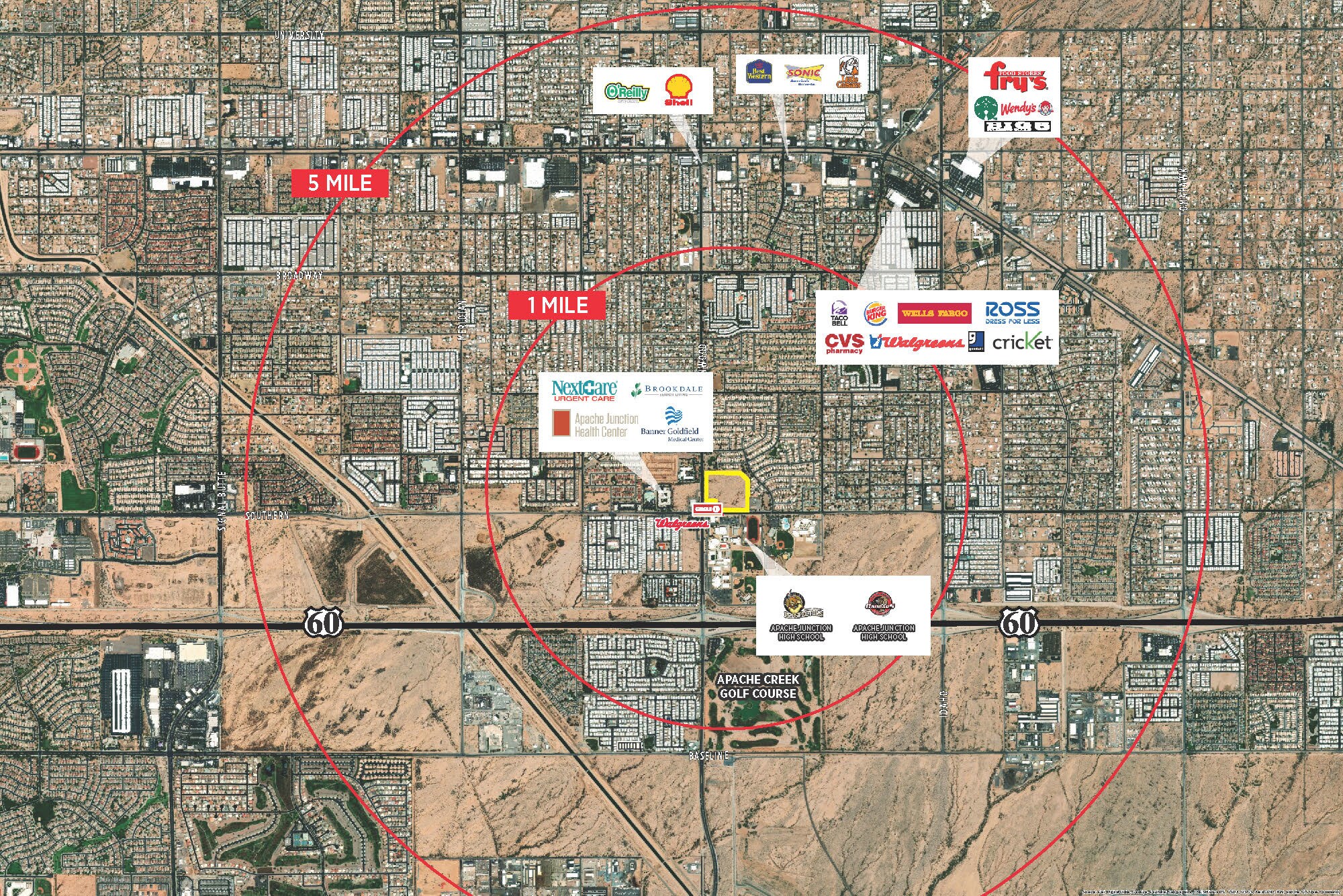 NEC Southern Ave & Ironwood Dr, Apache Junction, AZ à vendre Autre– Image 1 sur 2