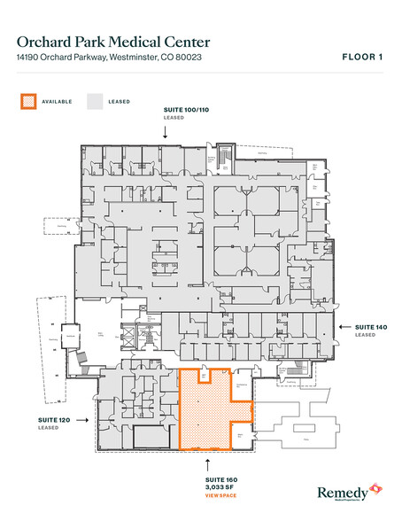 14190 Orchard Pky, Westminster, CO à louer - Plan d’étage – Image 2 sur 4