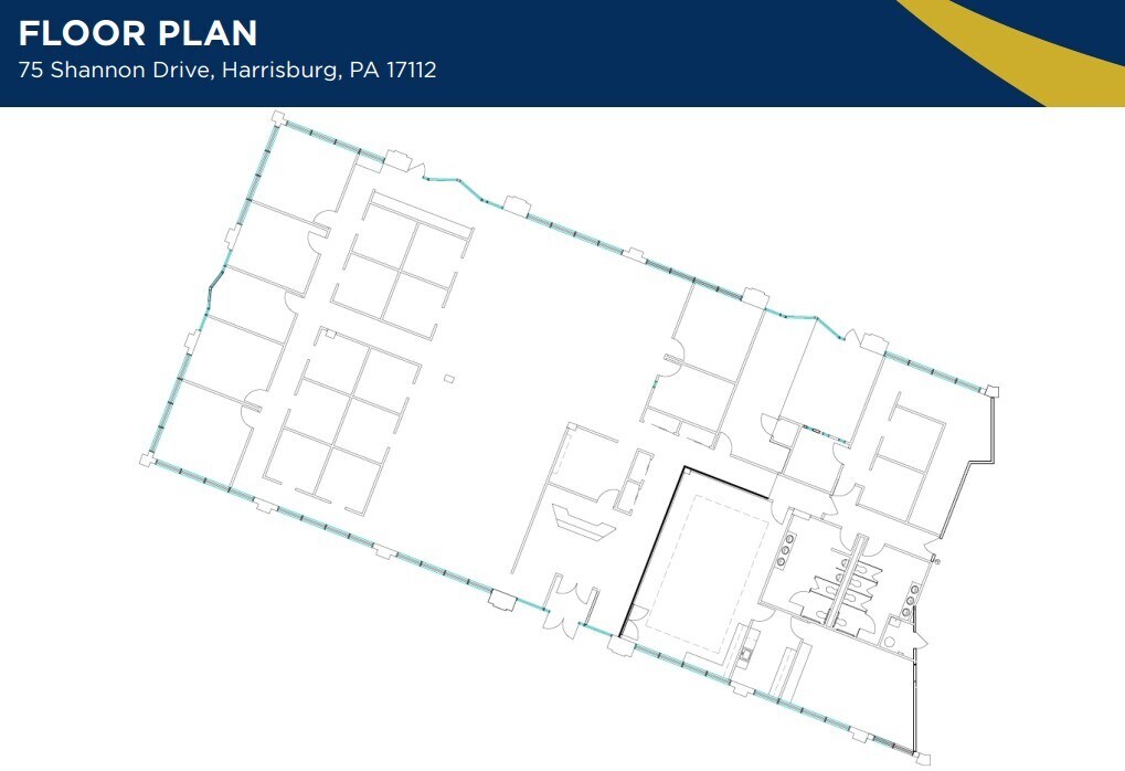 75 Shannon Rd, Harrisburg, PA à vendre Plan d’étage– Image 1 sur 1