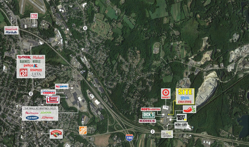 3-86 Orchard Hill Park Dr, Leominster, MA à louer - Aérien – Image 2 sur 11