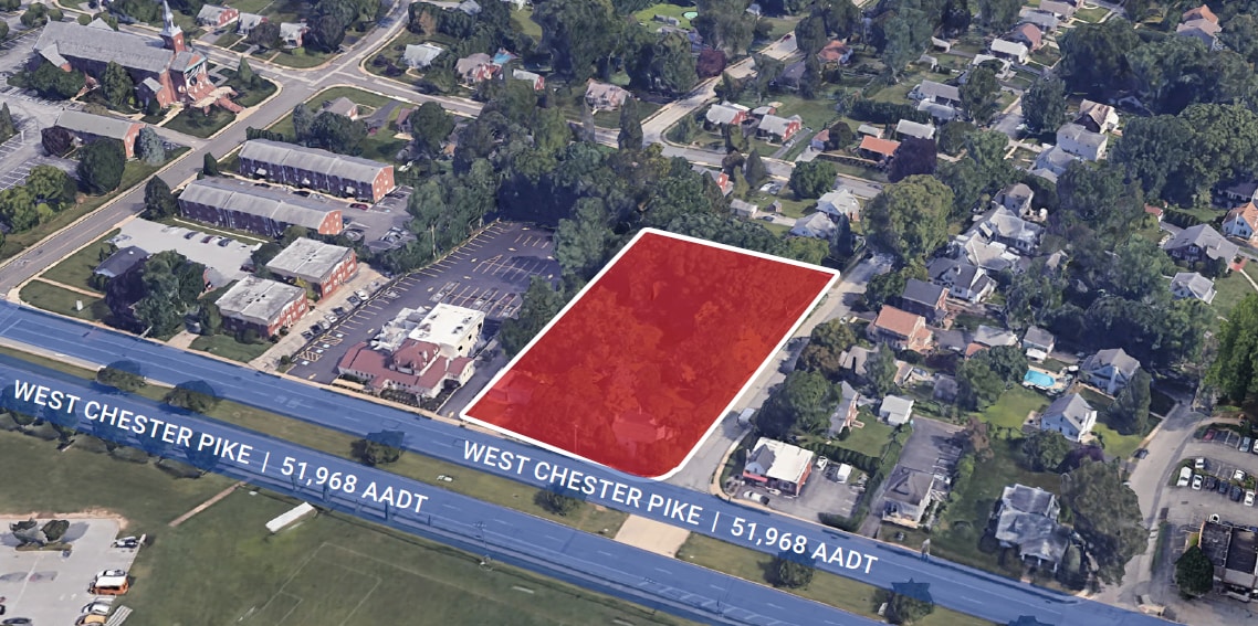 3201 West Chester Pike, Newtown Square, PA à vendre Aérien– Image 1 sur 2