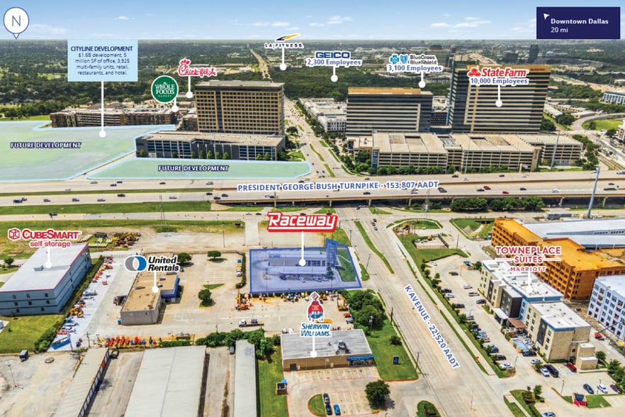 512 K Ave, Plano, TX à vendre - Aérien – Image 1 sur 11