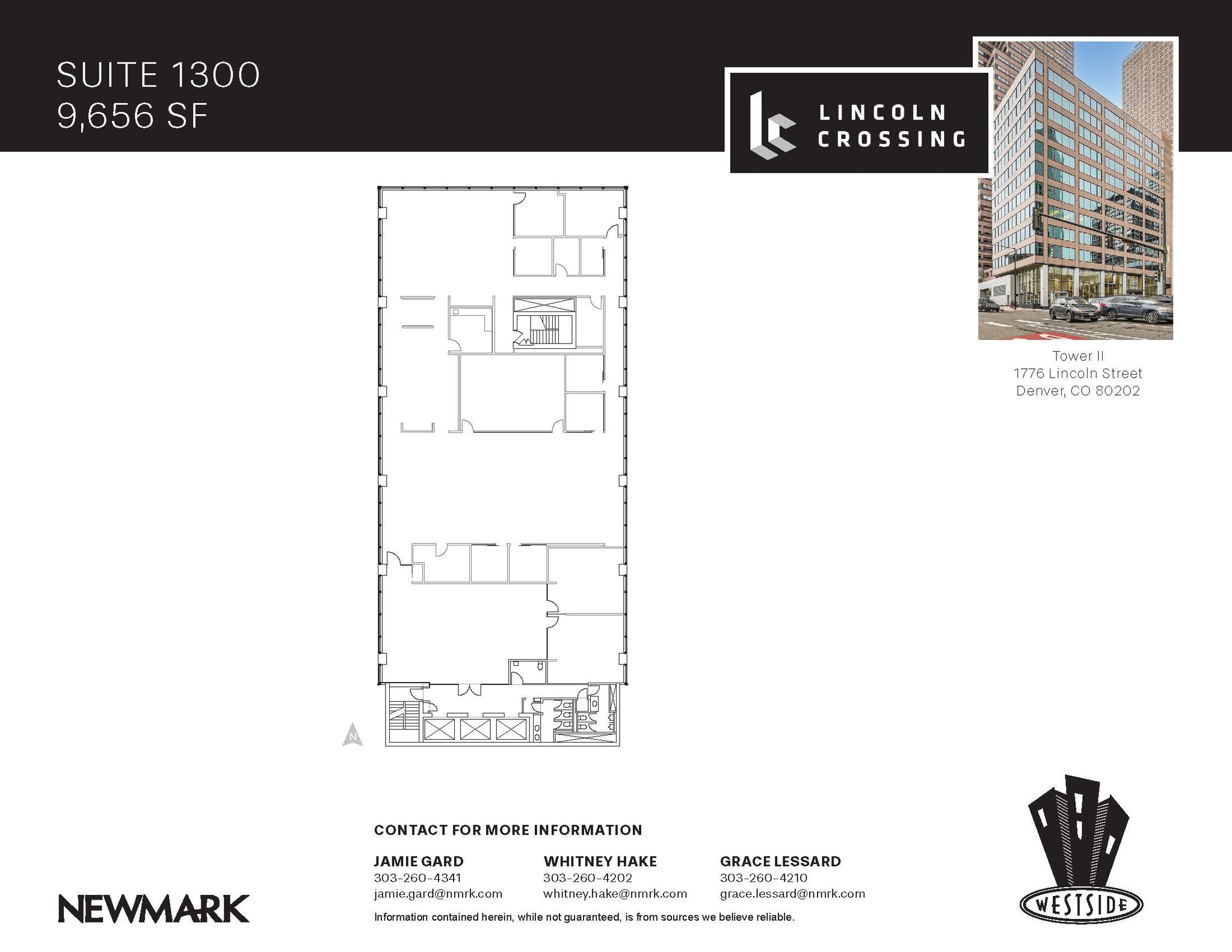 1776 N Lincoln St, Denver, CO à louer Plan d’étage– Image 1 sur 1