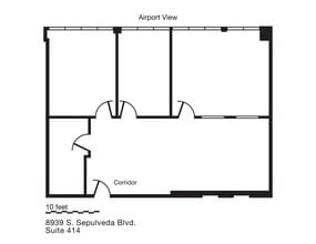 8929-8939 S Sepulveda Blvd, Los Angeles, CA à louer Plan de site– Image 2 sur 2