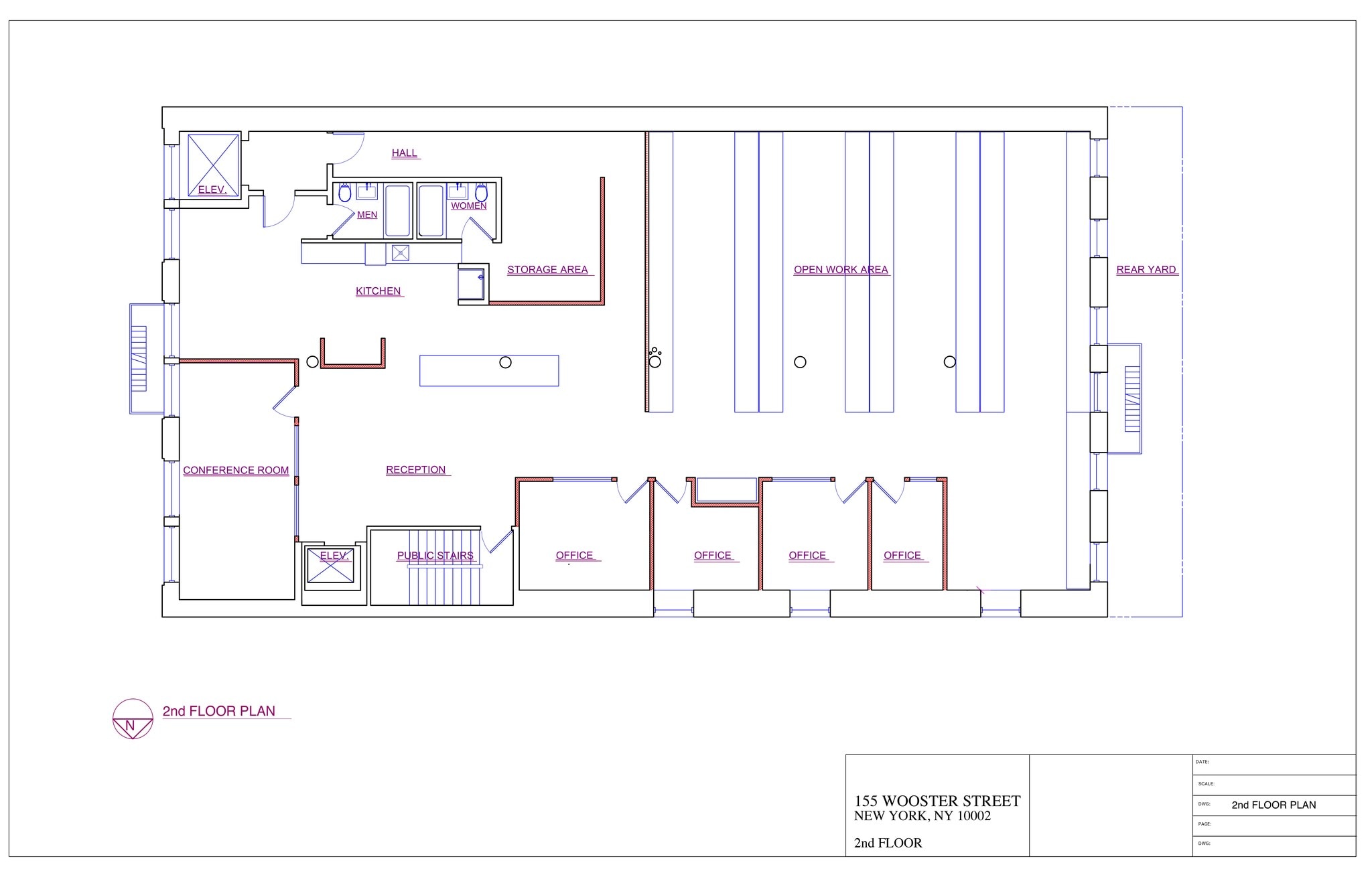 155-157 Wooster St, New York, NY à louer Plan de site– Image 1 sur 1