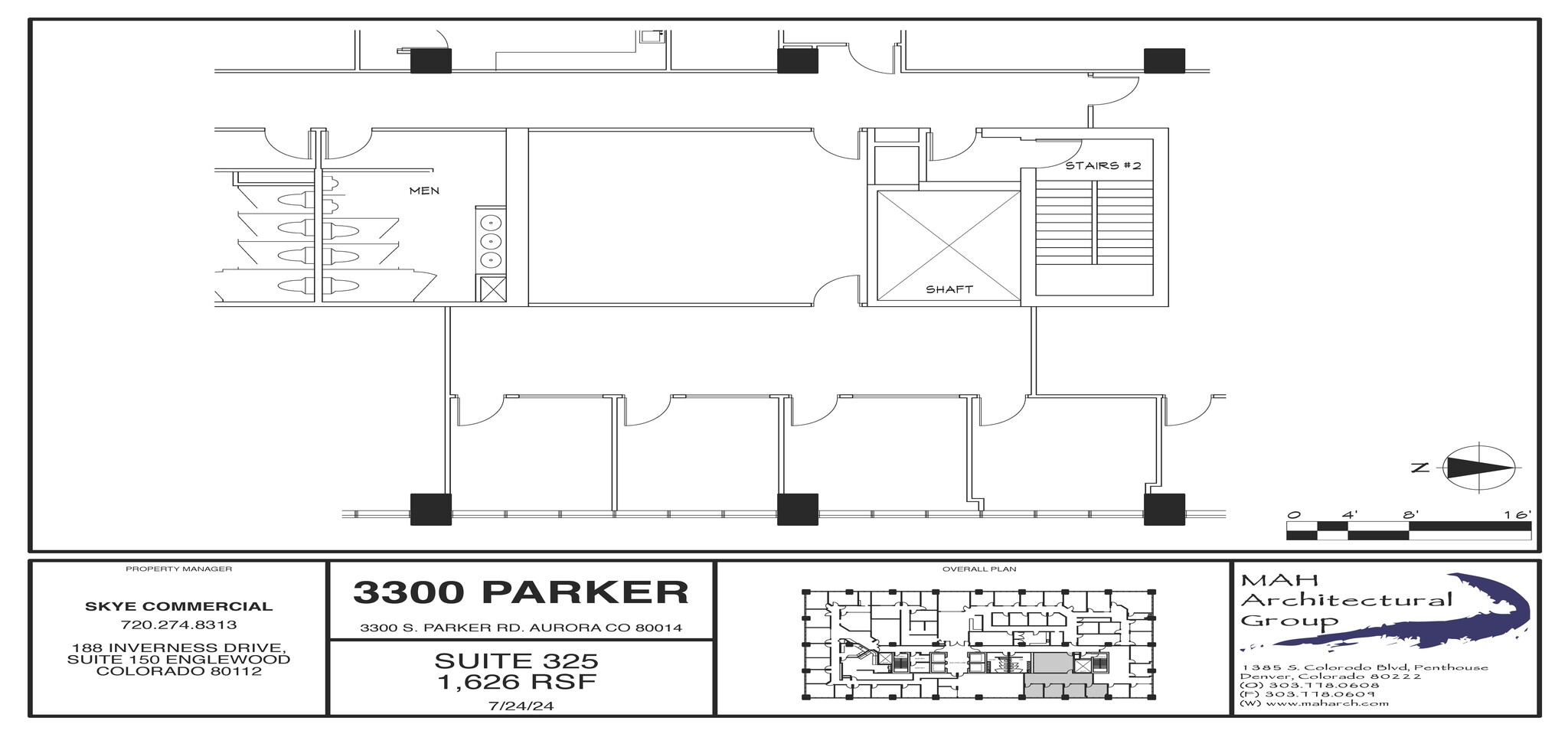 3300 S Parker Rd, Aurora, CO à louer Plan d’étage– Image 1 sur 1