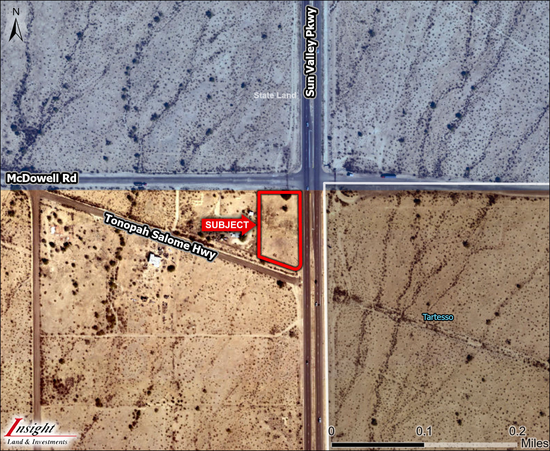 Sun Valley Pkwy & McDowell Rd, Buckeye, AZ à vendre Aérien– Image 1 sur 5