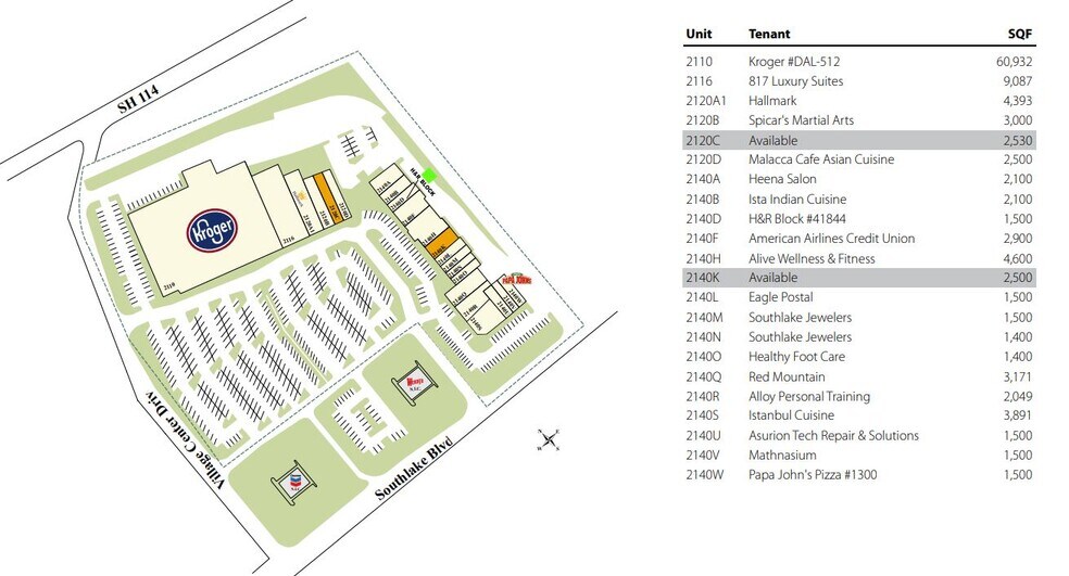 2110-2140 E Southlake Blvd, Southlake, TX à louer - Photo de l’immeuble – Image 2 sur 7
