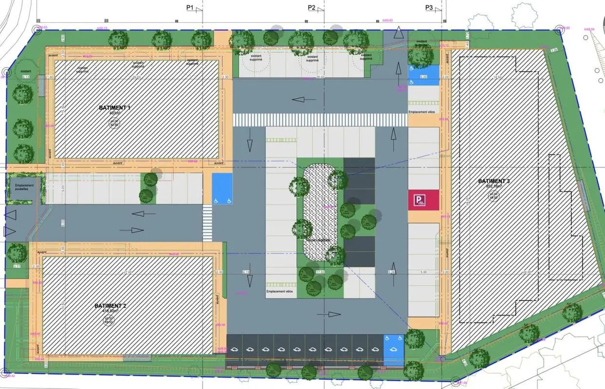 Local commercial dans Saint-Marcel à louer Photo de l’immeuble– Image 1 sur 4